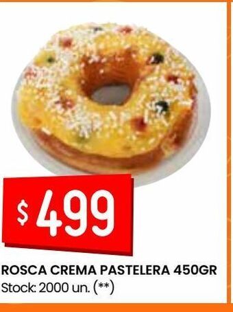 Changomas Rosca crema pastelera oferta