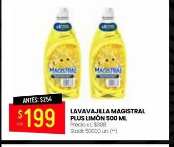 Changomas Detergente lavavajillas magistral oferta