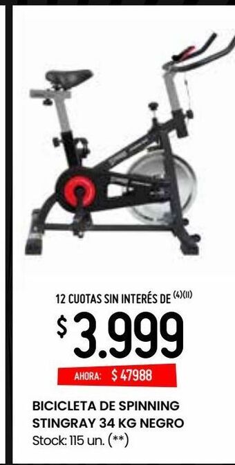 Changomas Bicicleta fija oferta