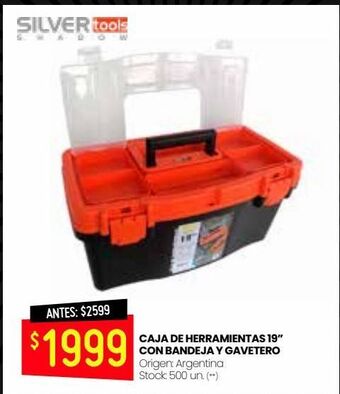 Changomas Caja de herramientas oferta