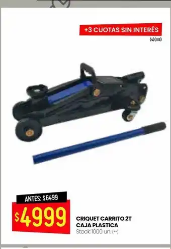 Changomas Gato hidráulico oferta