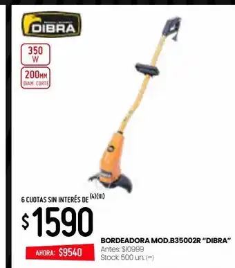 Changomas Bordeadora a gasolina dibra oferta