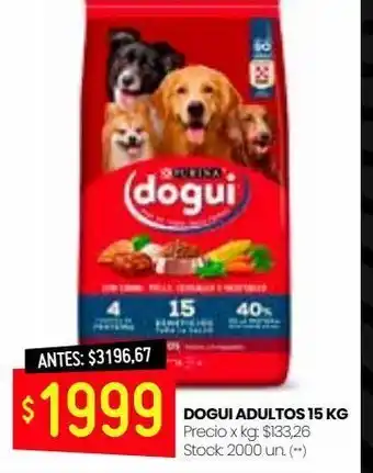 Walmart Alimento para perros dogui oferta