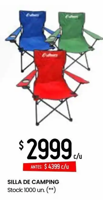 Walmart Silla plegable oferta