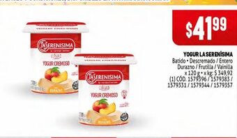 Makro Yogur la serenísima oferta