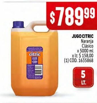 Makro Jugo citric oferta