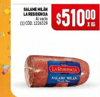 Makro Salame milan la residencia oferta