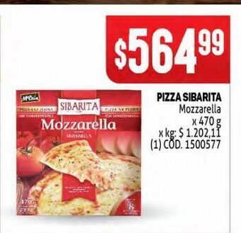 Makro Pizza sibarita oferta