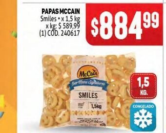 Makro Papas mccain oferta