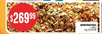 Makro Adobo para pizza oferta