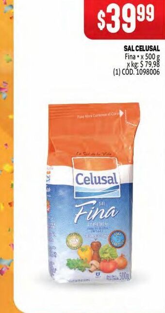 Makro Sal celusal oferta