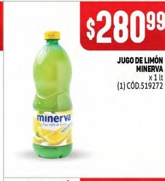 Makro Jugo de limon minerva oferta