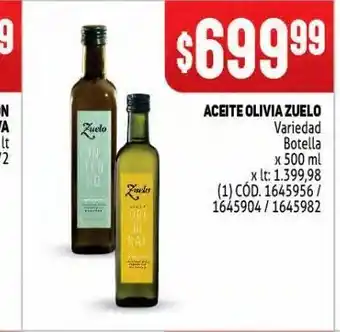 Makro Aceite de oliva zuelo oferta