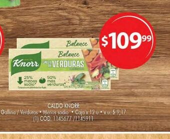 Makro Caldo knorr oferta