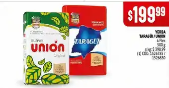 Makro Yerba mate taraguí oferta