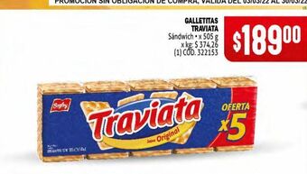Galletas traviata