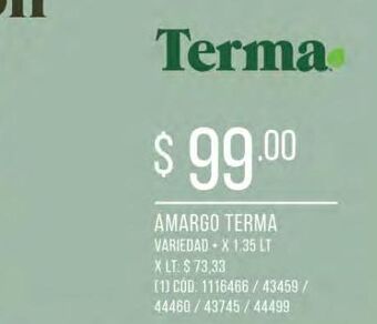 Makro Amargo terma oferta