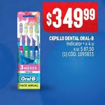 Makro Cepillo dental oral-b oferta