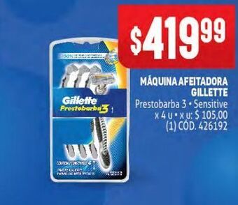 Makro Máquina de afeitar gillette oferta