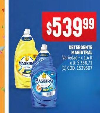 Makro Detergente magistral oferta