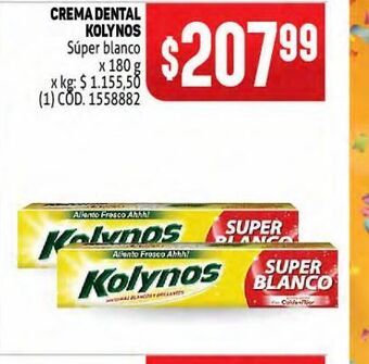 Makro Crema dental kolynos oferta