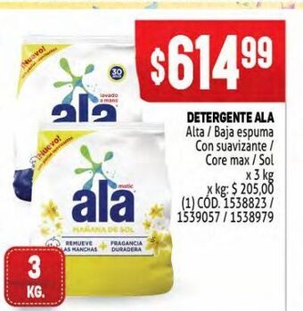 Makro Detergente ala oferta