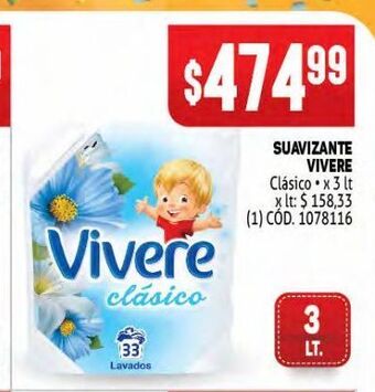Makro Suavizante vivere oferta