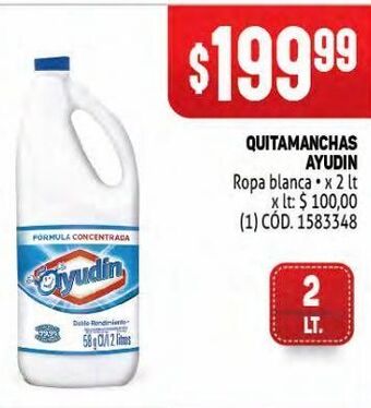 Makro Quitamanchas ayudin oferta