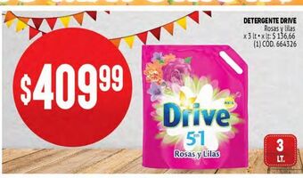 Makro Detergente drive oferta