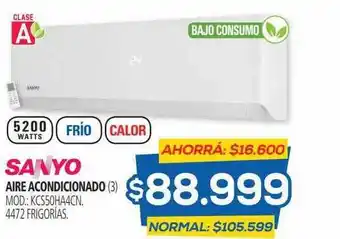 Casa del Audio Sanyo Aire Acondicionado oferta