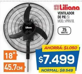 Casa del Audio Liliana Ventilador De Pie oferta