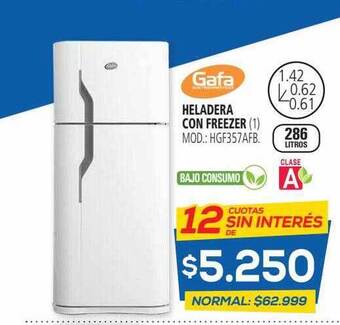 Casa del Audio Gafa Heladera Con Freezer oferta