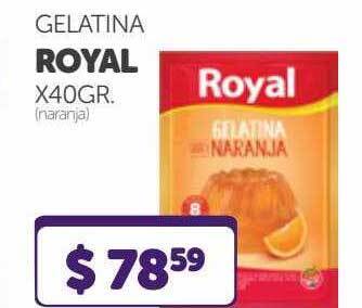 La Gallega Supermercados Gelatina Royal oferta
