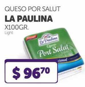 La Gallega Supermercados Queso Por Salut La Paulina oferta