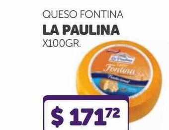 La Gallega Supermercados Queso Fontina La Paulina oferta