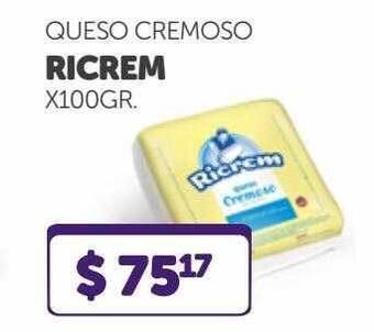 La Gallega Supermercados Queso Cremoso Ricrem oferta