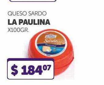 La Gallega Supermercados Queso Sardo La Paulina oferta