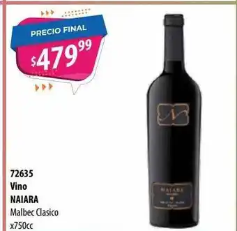 Micropack Vino Naiara Mablec Clasico oferta