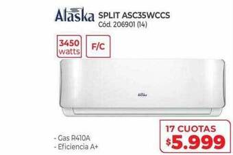 Naldo Lombardi Alaska Split Asc35wccs oferta