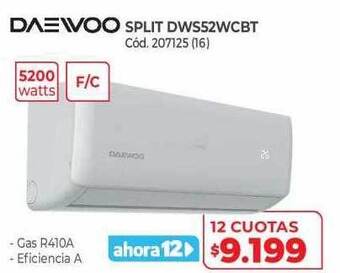 Naldo Lombardi Daewoo Split Dws52wcbt oferta