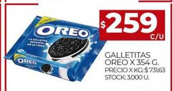 Supermercados DIA Galletitas Oreo oferta