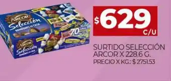 Supermercados DIA Surtido Selección Arcor oferta