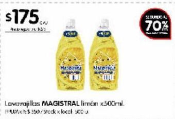 Disco Lavavajillas magistral limón 500ml oferta