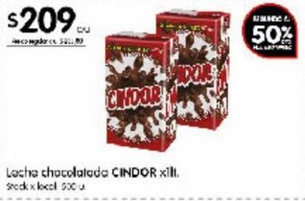 Disco Leche chocolatada cindor 1l oferta