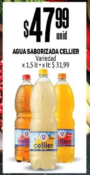 Makro Agua saborizada cellier 1.5lt oferta