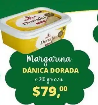 Margarina Dánica Dorada x 210gr c/u