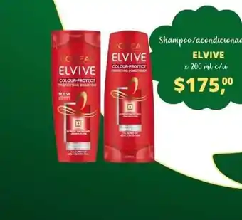 Elvive Shampoo/acondicionador x 200ml c/u