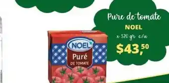 Supermercados A Granel Noel Pure de tomate x 520gr c/u oferta