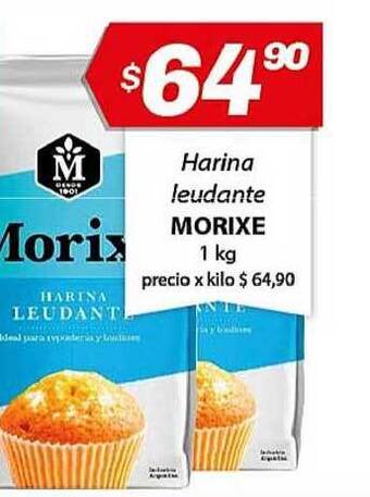 Almacor Morixe Harina Leudante 1 Kg oferta