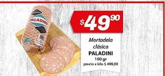 Almacor Paladini Mortadela Clásica 100gr oferta